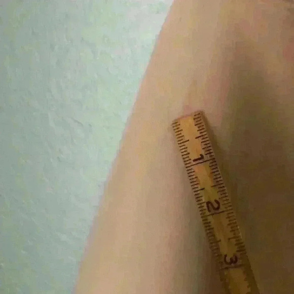 Vtg Apostrophe Beige Creme Pleated skirt Women size 4 - Picture 5 of 8